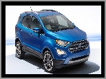 2018, Niebieski, Ford EcoSport